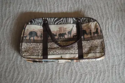 Tapestry  small duffel type bag - New