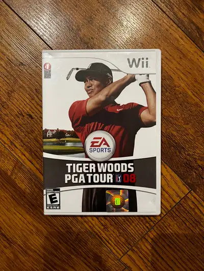 Golf game on the Wii