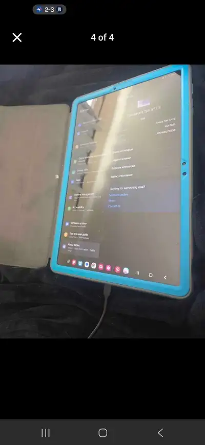 Samsung Galaxy Tab S7 FE with Case, View more