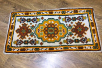 Vintage 27”-52” decorative rug