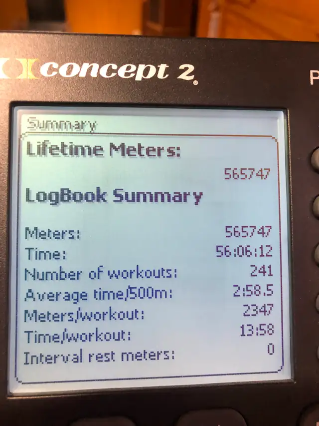 Fitness Rowing Machine - Concept 2D