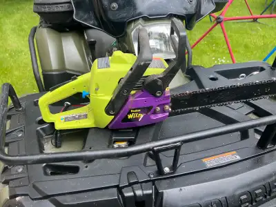 Easy to start and runs like a top I’ve had new high end saws that are harder to star and don’t run a...