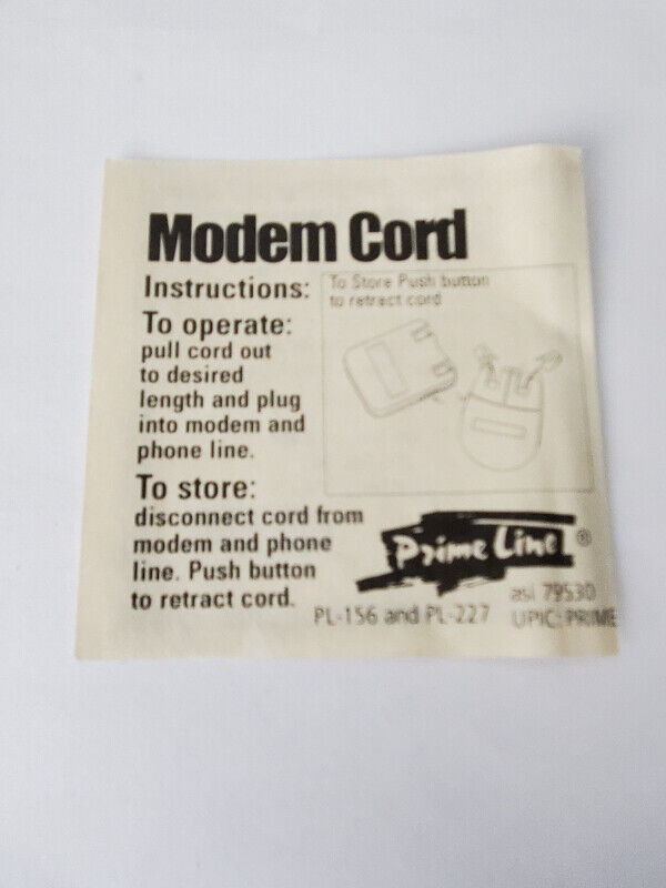 Retractable Telephone/Modem Fax Cord/Cable with RJ-11 connectors in Cables & Connectors in Delta/Surrey/Langley - Image 4