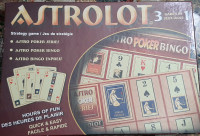 Jeu Société Astrolot Astro Poker, Astro Bongo, Astro Express