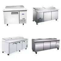 Brand New Refrigerated Pizza Prep Tables- All Sizes Available