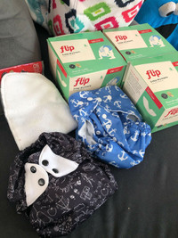 Brand new washable diapers and inserts 