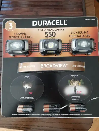 Duracell LED Headlamps, View more