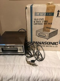 Panasonic 8-Track player 802US