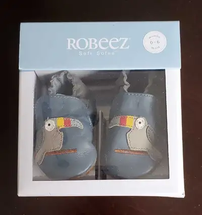 Brand New Robeez - Size 0-3 Months Tocan Tom China Blue, View more