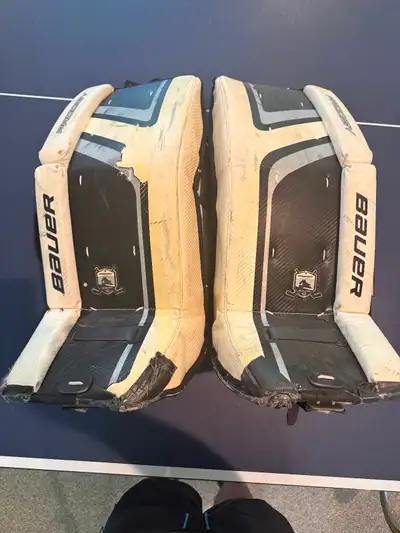 Bauer Prodigy Youth Goalie Pads, Glove and Blocker, View more
