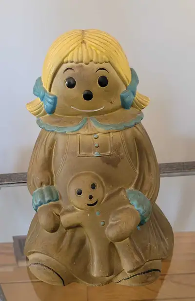 Rare! Raggedy Ann Cookie Jar - St.Thomas, View more