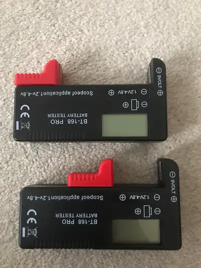 2 battery tester, View more