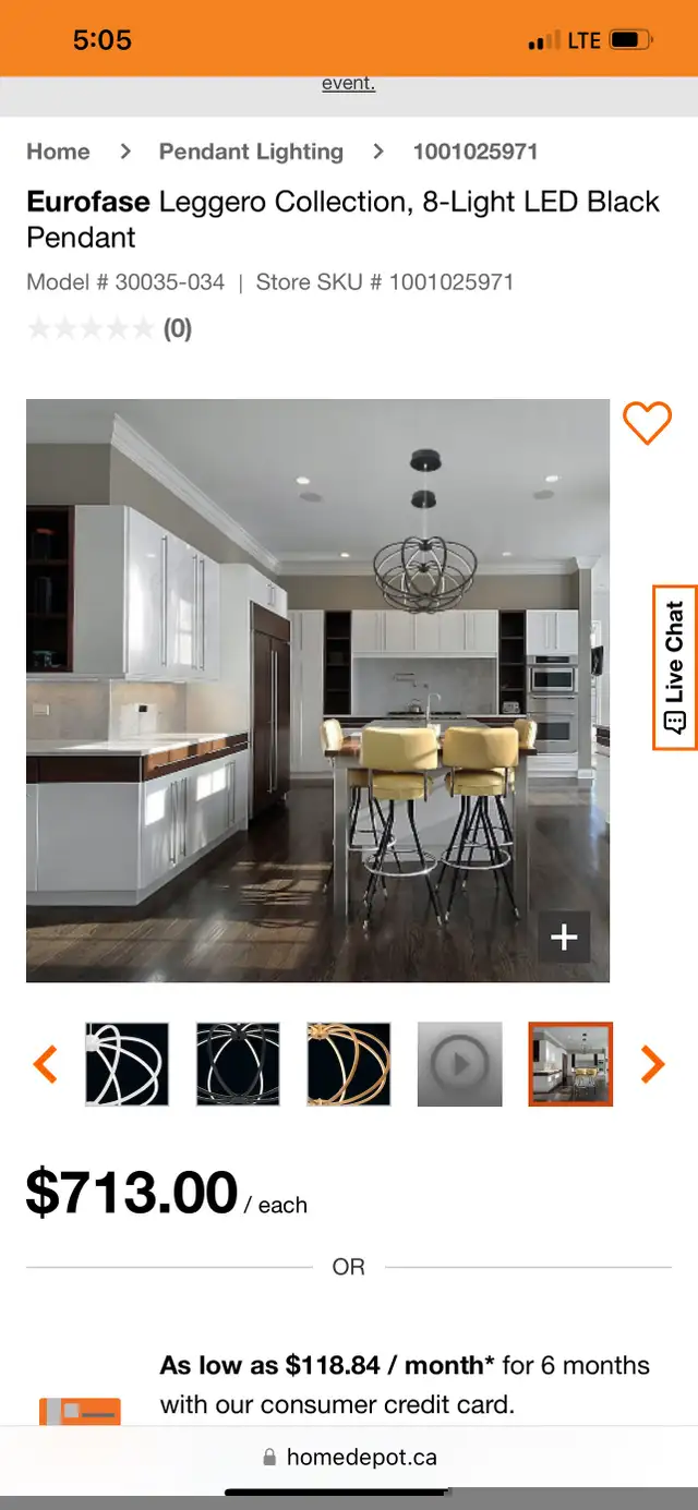 Chandelier - LED PENDANT in Indoor Lighting & Fans in Kitchener / Waterloo - Image 6