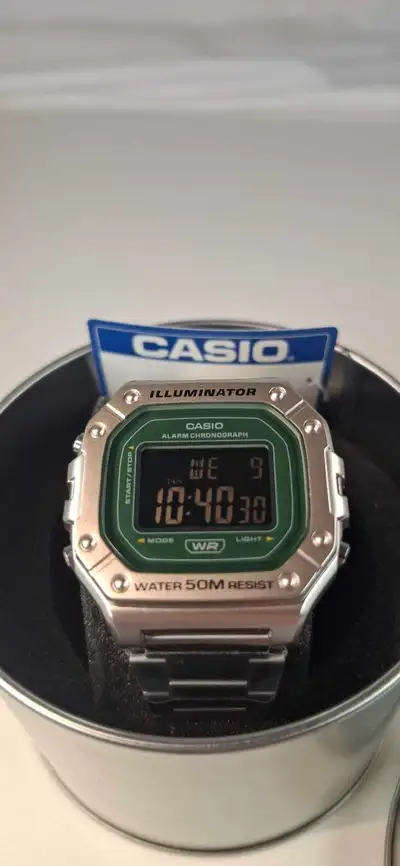 Casio W-218HD Watch, View more