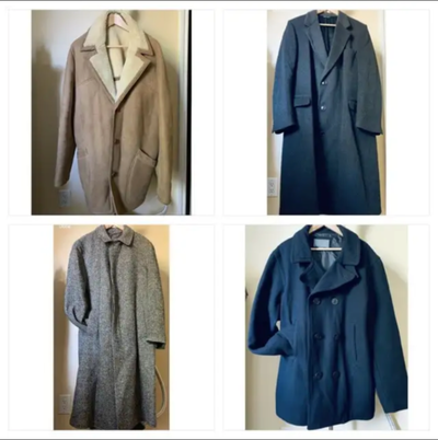 Saks Fifth Ave Shearling 48, Uomo Confar 46R, Old Navy XXL, View more