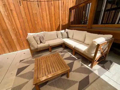Outdoor sectional, View more
