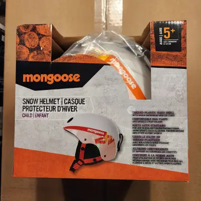 Mongoose Kids Snow Helmet Ages 5 and up. Bnib., View more