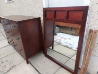 Dresser and mirror for sale