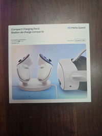 Meta Quest - Compact Charging Dock for Quest 3/3S - BNIB