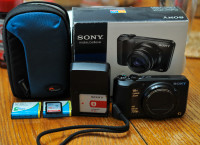 Sony Cybershot DSC-H90 Compact Zoom Camera (Complete Kit)
