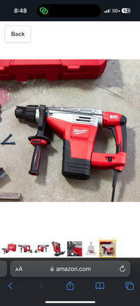 Milwaukee Tool 1-3/4-inch SDS-Max Demolition Hammer