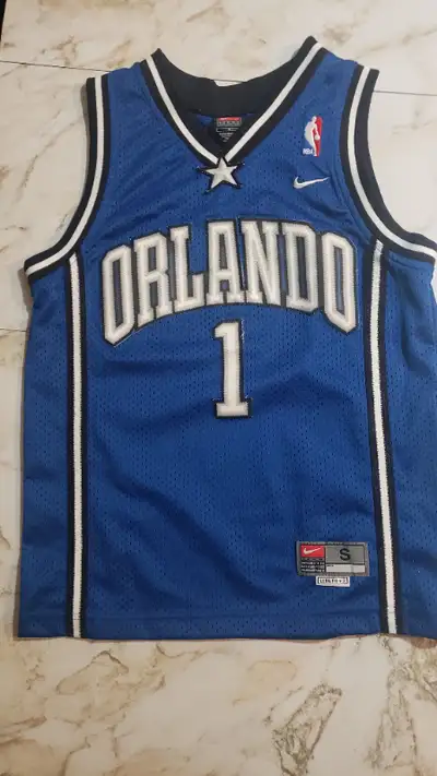 Vintage Nike Orlando Magic Tracy McGrady Stitched Jersey. Size Youth Small. In good Condition. NBA B...
