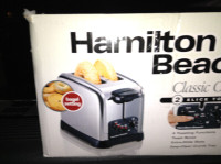NEW in box - Hamilton Beach 2 slice toaster for sale