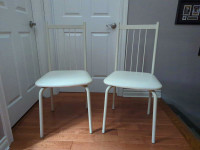 Two White Chairs 