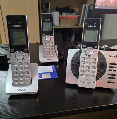 Vtech 3 Handset Cordless Answering System with Caller ID/Call, View more