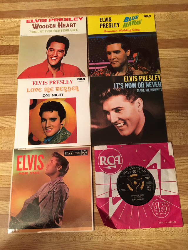 Record Album Vinyl LP-ELVIS PRESLEY-45s & EP-$30.00 AND UP in Other in City of Toronto