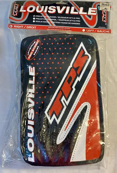 Louisville TPS Pro Blocker Road Hockey Goalie Glove Junior , View more