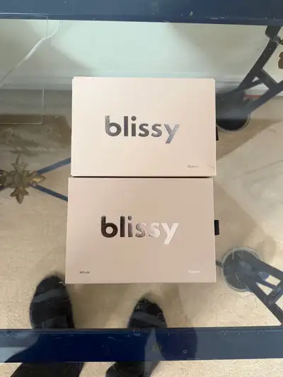 Blissy Mulberry Silk Pillowcases - Queen x2, View more