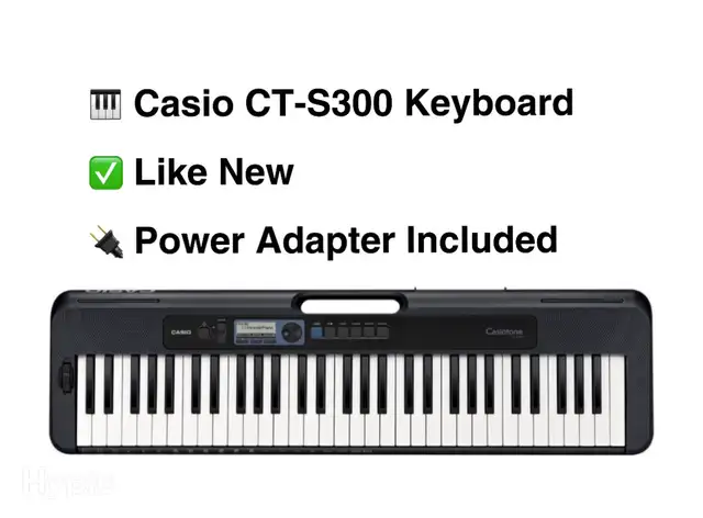 Casio CT-S300 Keyboard in Pianos & Keyboards in Vancouver - Image 2