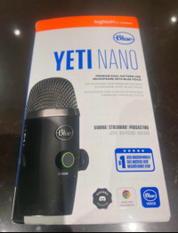 Logitech Blue Yeti Nano Premium USB Microphone for PC