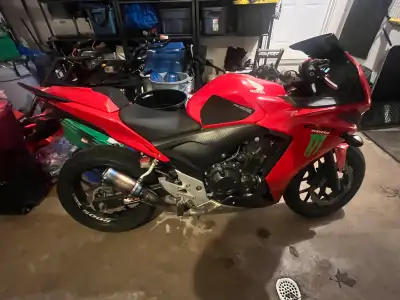 New rear tire, new chain, new sprocket front and rear, new oil and filter, new clutch cable. Works g...