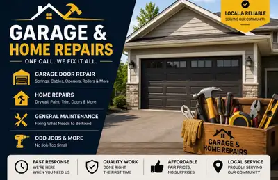 Garage Door and Home Repair, View more