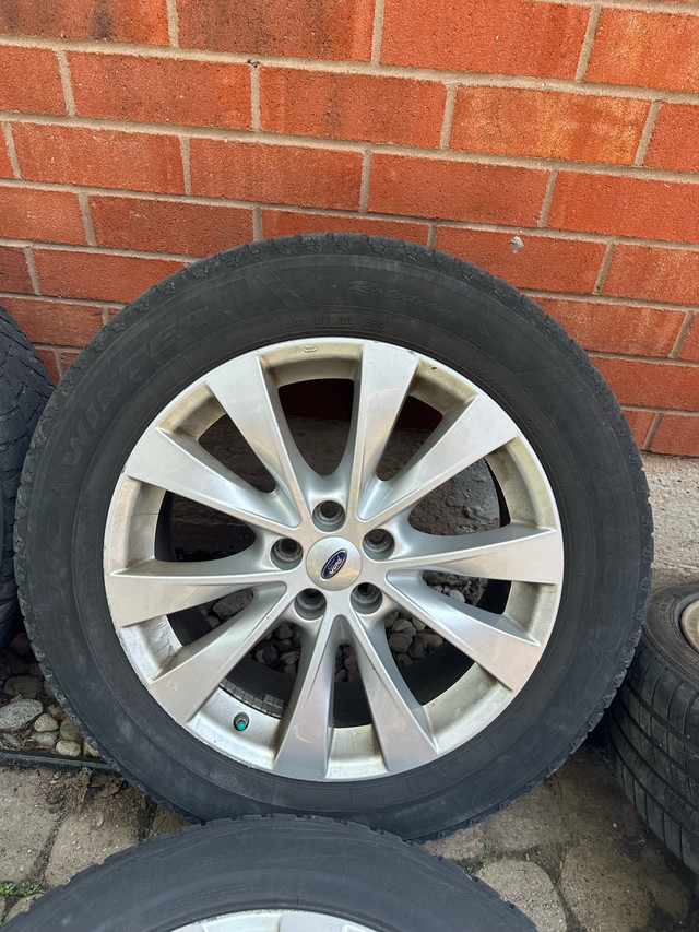 Set of OEM 19” Ford and Toyota Rims On Winter Tires in Tires & Rims in Oakville / Halton Region - Image 2