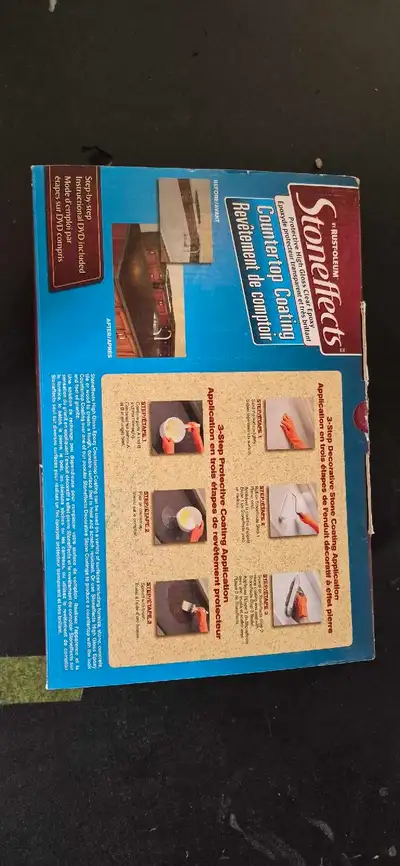 I'm offering a Stoneffects countertop coating kit that will transform your surfaces. This kit includ...