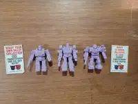 Transformers G1 Constructicons Decoys Lot of 3 Vintage 1986