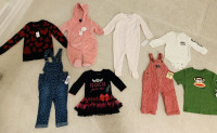 Brand new baby/toddler clothing (ranges $5 to $40)