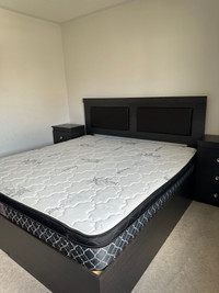 Beautiful modern King size bedroom set(without mattress)