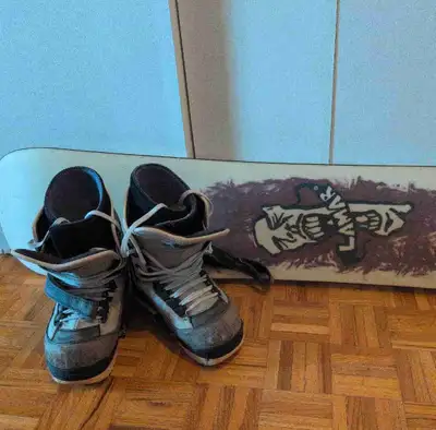 Planche à neige et bottes, View more