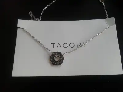 Something for that special someone. Iconic Tacori brand necklace, includes tarnish resistant pouch,...