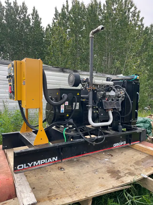 2002 Olympian 50kW Industrial Generator – Only 774 Hours –