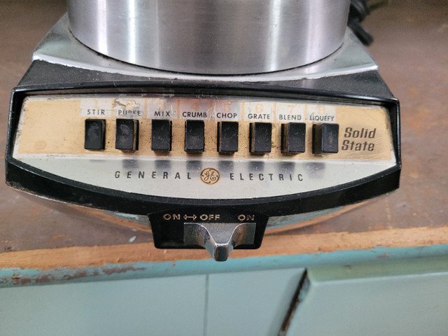 Vintage GE Blender in Processors, Blenders & Juicers in Owen Sound - Image 3