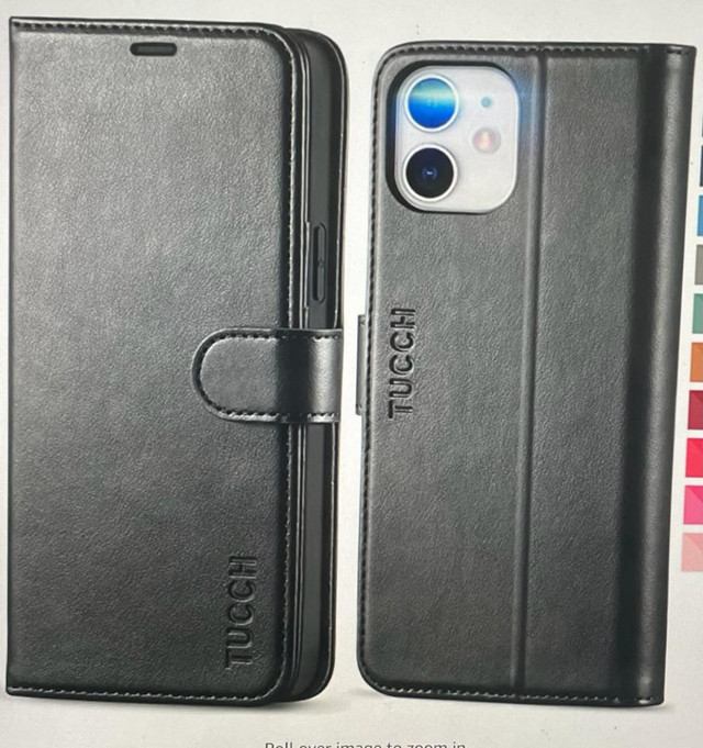 Richmond Hill- TUCCH iPhone 12 Case, iPhone 12 Pro Wallet Case in Cell Phone Accessories in Markham / York Region