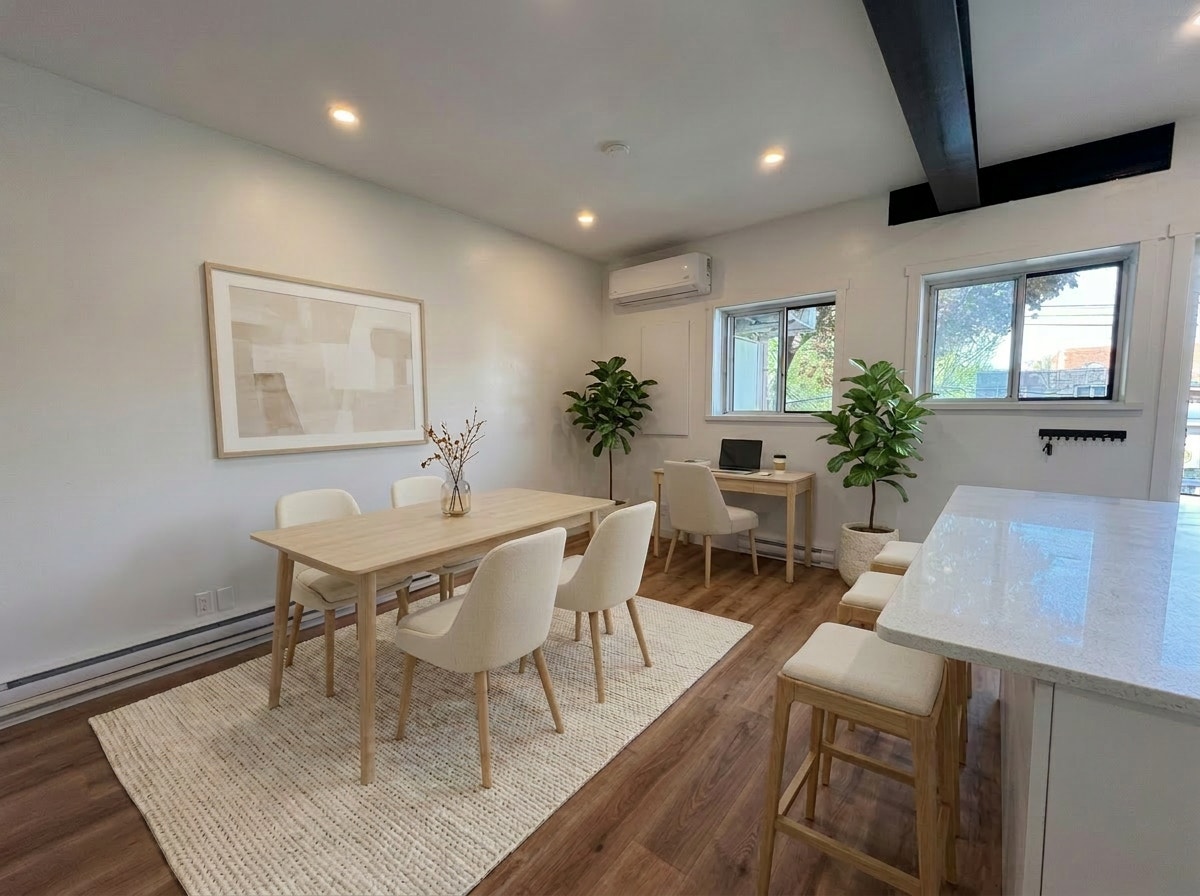 Logement rénovée à style loft industriel - Hochelaga — photo 3