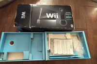 Nintendo Wii BOX + MANUALS ONLY