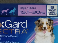 NexGard Spectra Flea Tick Heartworm Preventative for Dogs