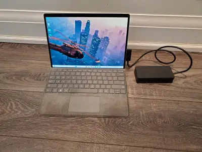 Microsoft Surface Pro 8 w/ docking station, i7, 16GB, 256GB SSD, View more